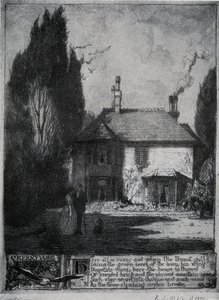 &39;Skerryvore&39;，伯恩茅斯，多塞特郡，英格兰，1912年 作者 莱斯利·马修·沃德
